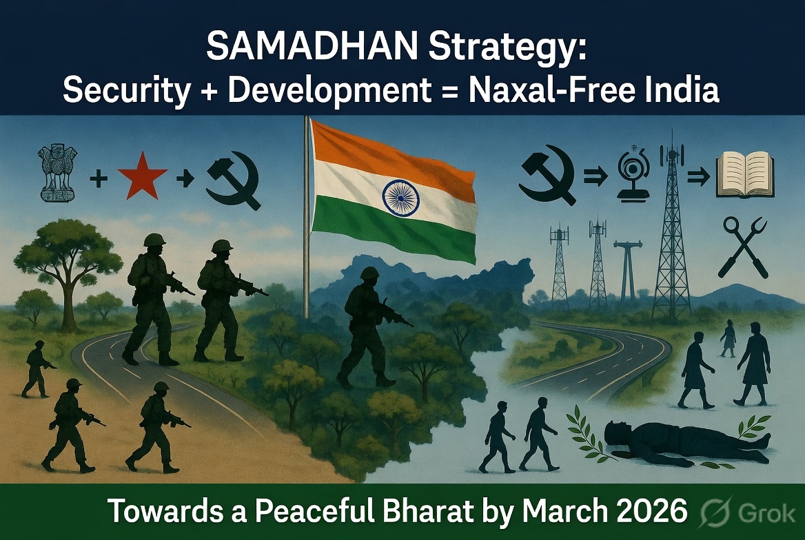 Image related to Naxalism in India: History, Threats, and Decline